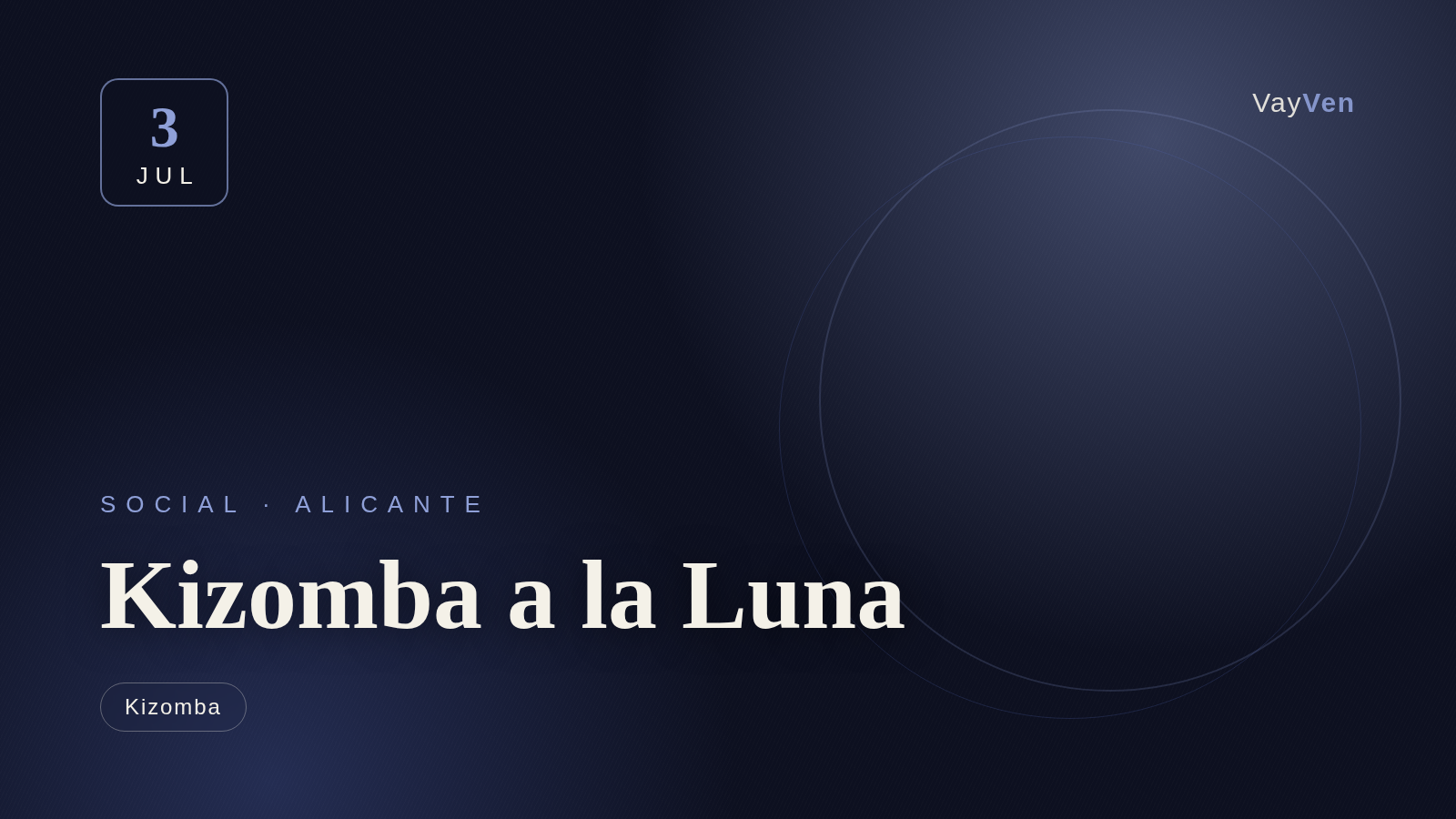 Kizomba a la Luna