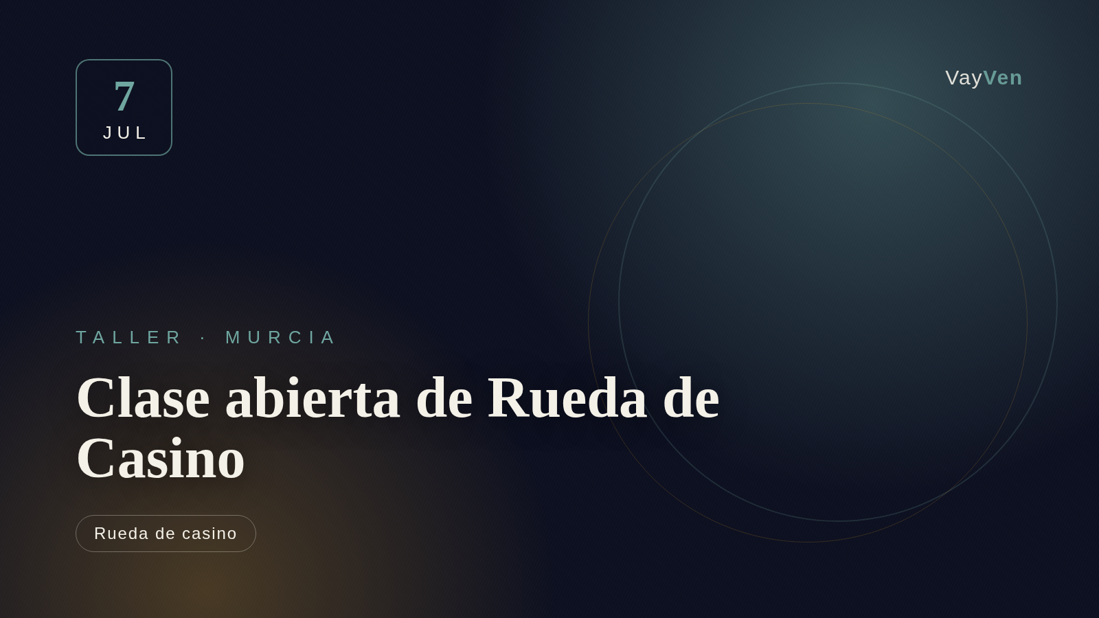 Clase abierta de Rueda de Casino