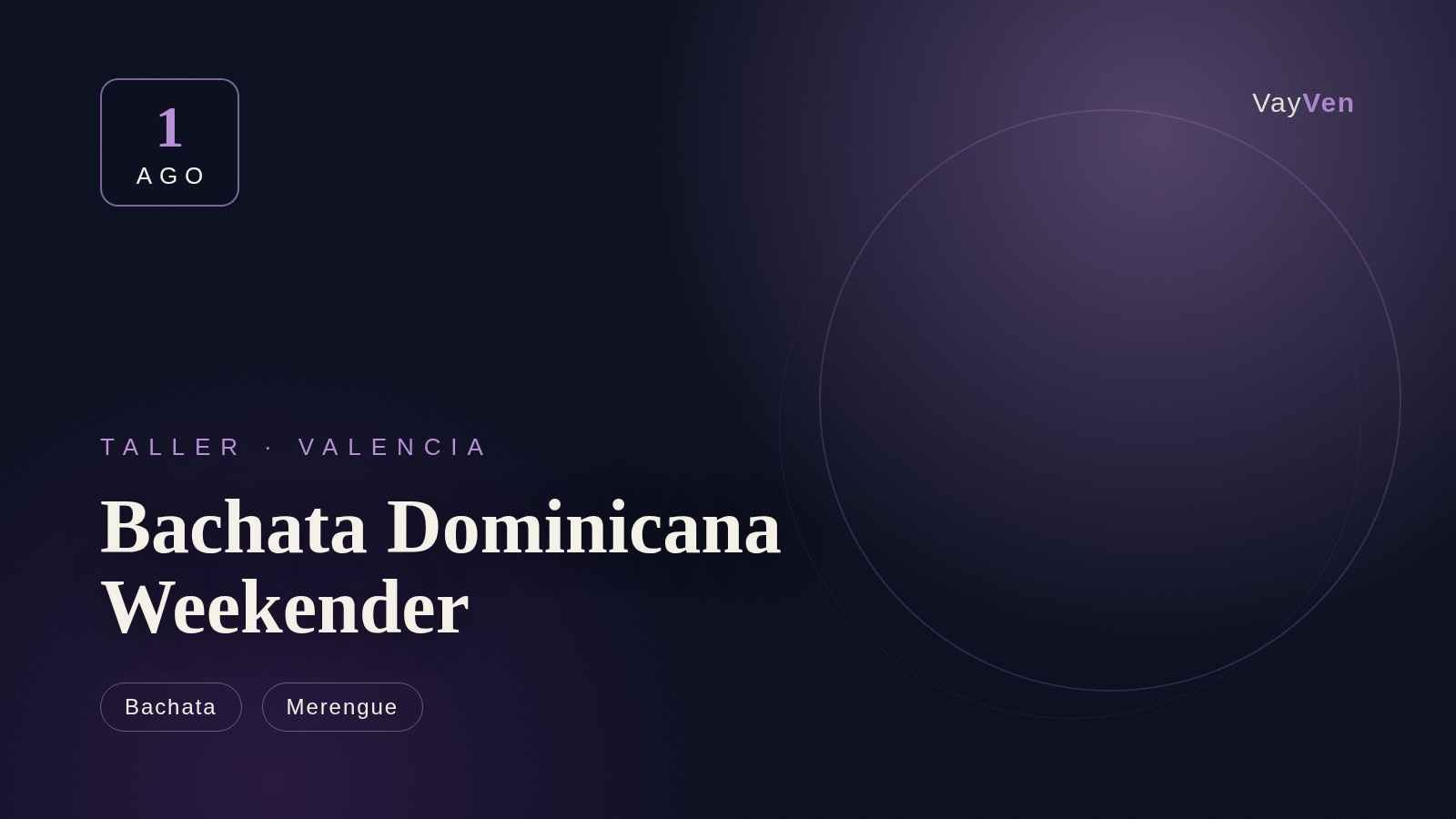 Bachata Dominicana Weekender